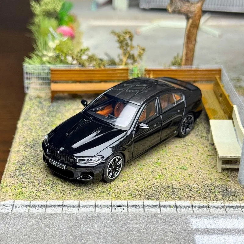 Howie Model 1/64 NEW BMW M5 F90 Diecast Car Model Alloy Simulation Collection Toy Gift For Boys#peetyeee view 5
