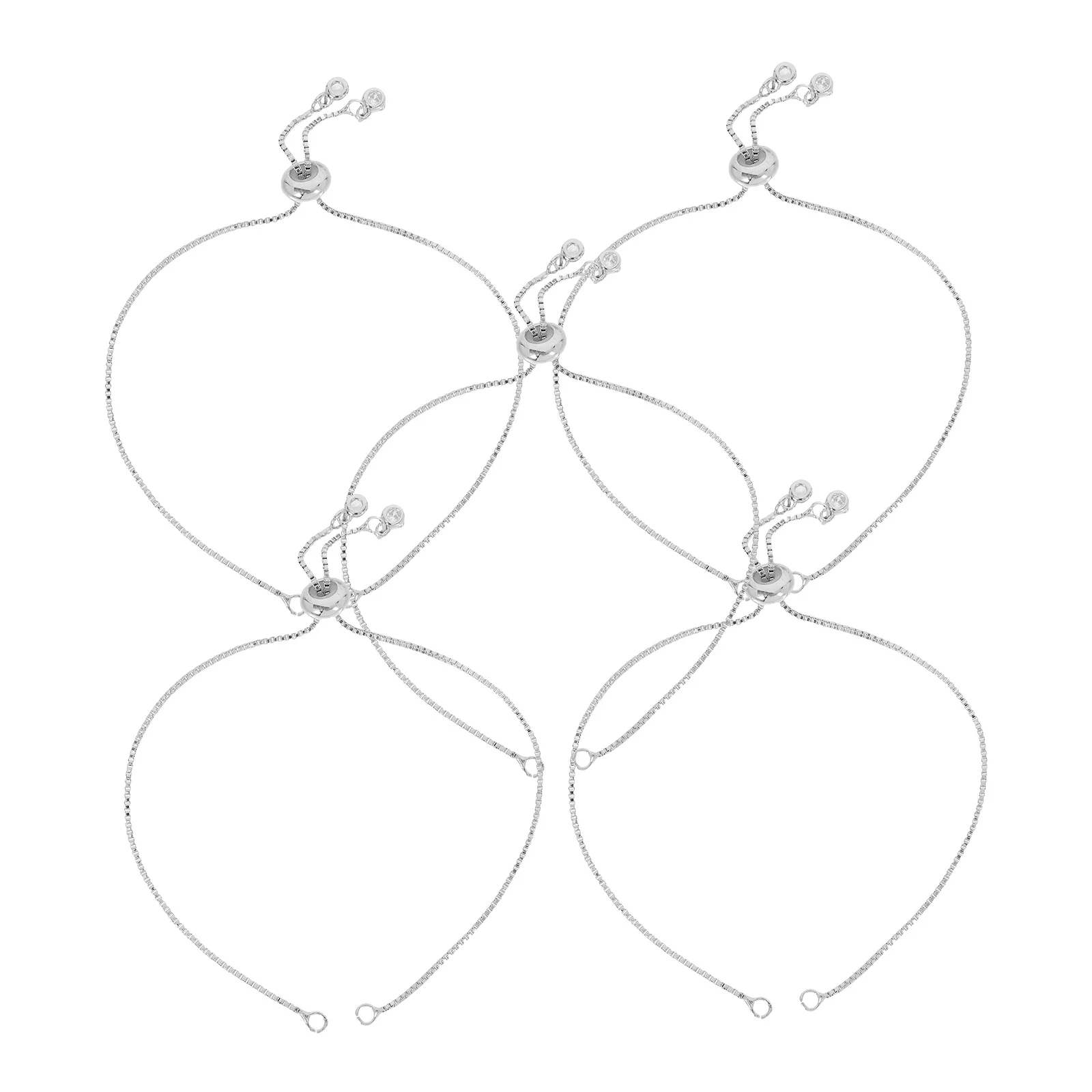 

5Pcs Durable Copper Bracelet Chains for Handmade Jewelry Creative Potential Wrist Decor Bracelets for Women Trendy