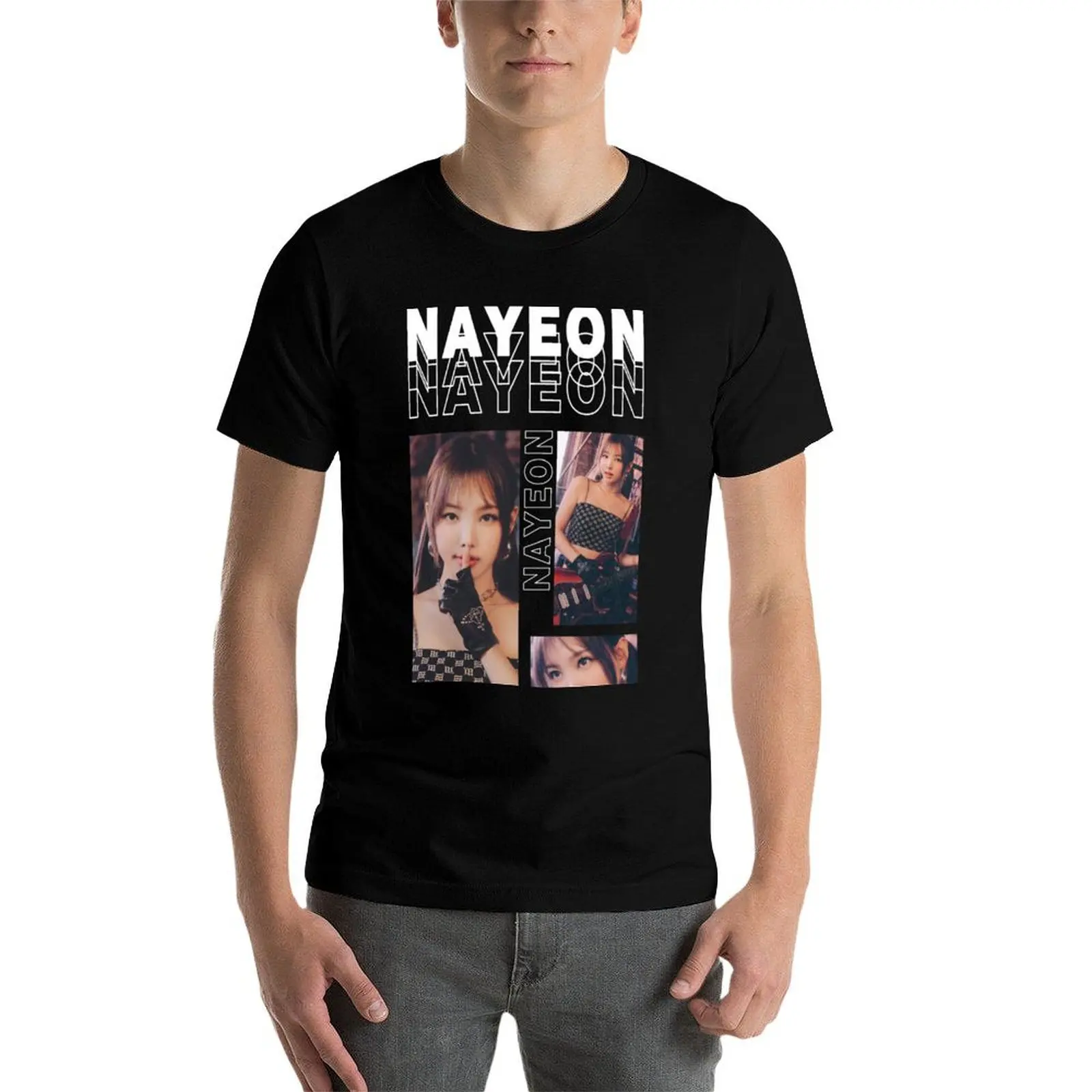 Im Nayeon Kpop T-Shirt street wear clothes luxury t-shirt mens graphic t-shirts pack
