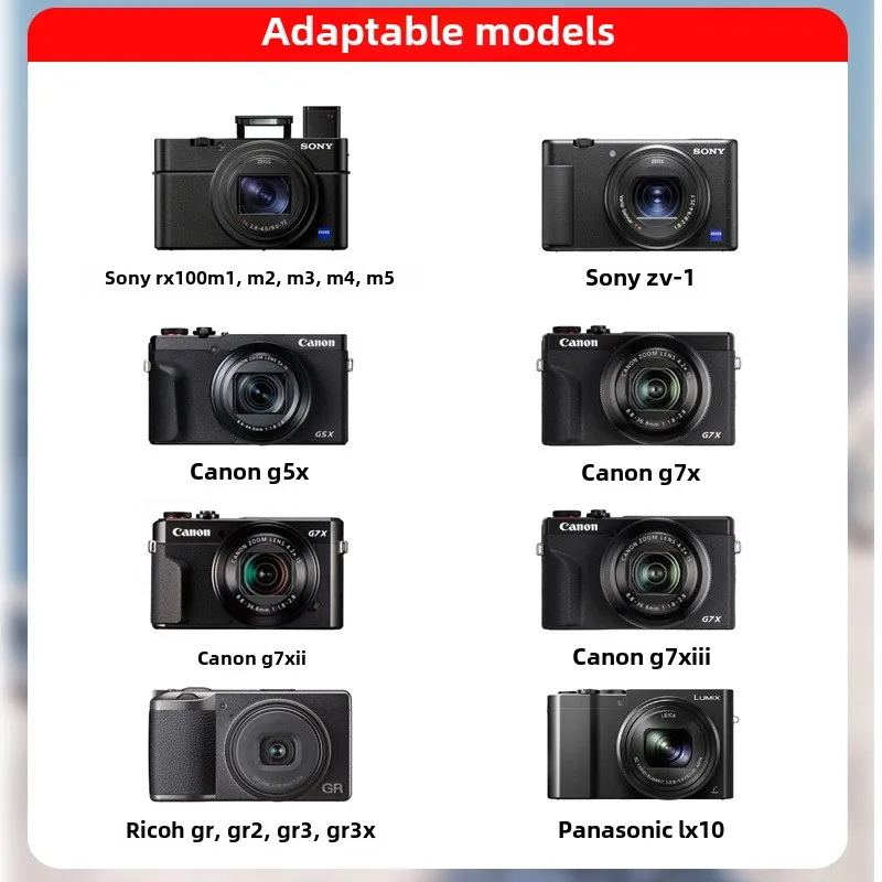 Para ricoh gr3x conjunto de filtro magnético para panasonic lx10 ricoh gr23 para canon g7x3g7x2 para sony ZV-1 polarizador