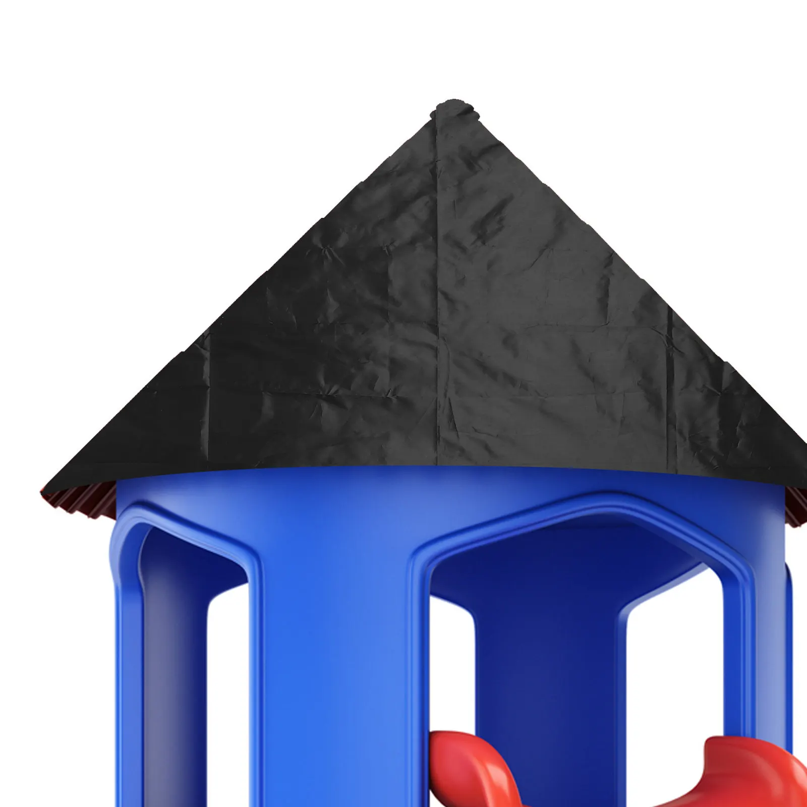 Outdoor Playground Roof Canopy Waterproof Sunshade Cover Easy Installation for Swings Slides Playset Shade Canopy Tarp