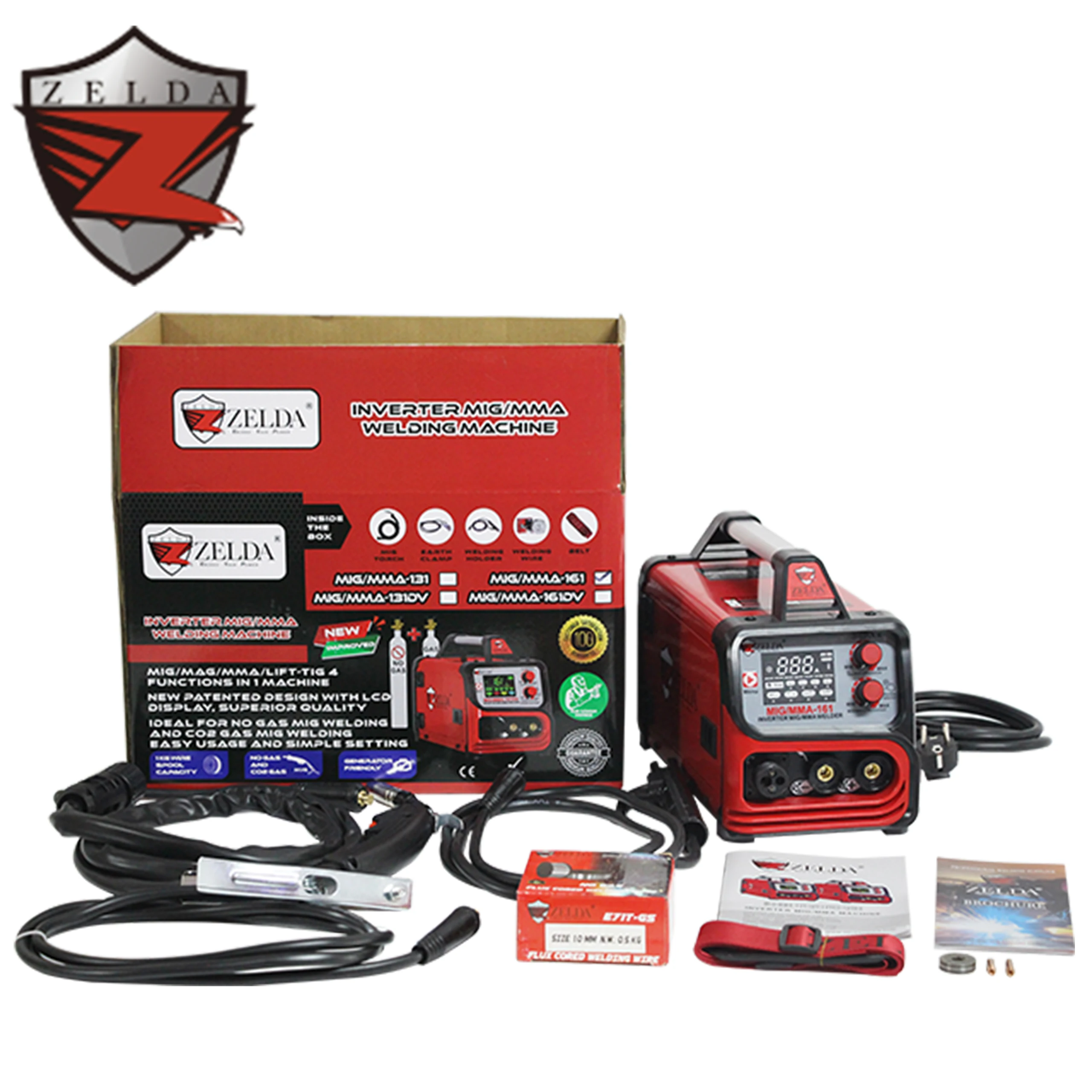 Multi-Function 160A 4 In 1 Mig Tig Arc Inverter Welding Machine Mini Mig Welders For Home Use