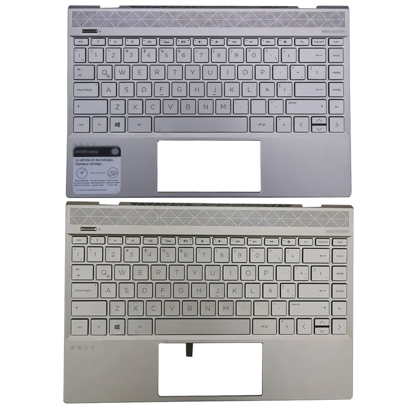 95% NEW For HP ENVY 13-AH 13-AH0006TU AH0008TU AH0013TX Laptop Palmrest Upper Case US Backlight Keyboard L24141-001 L24142-001