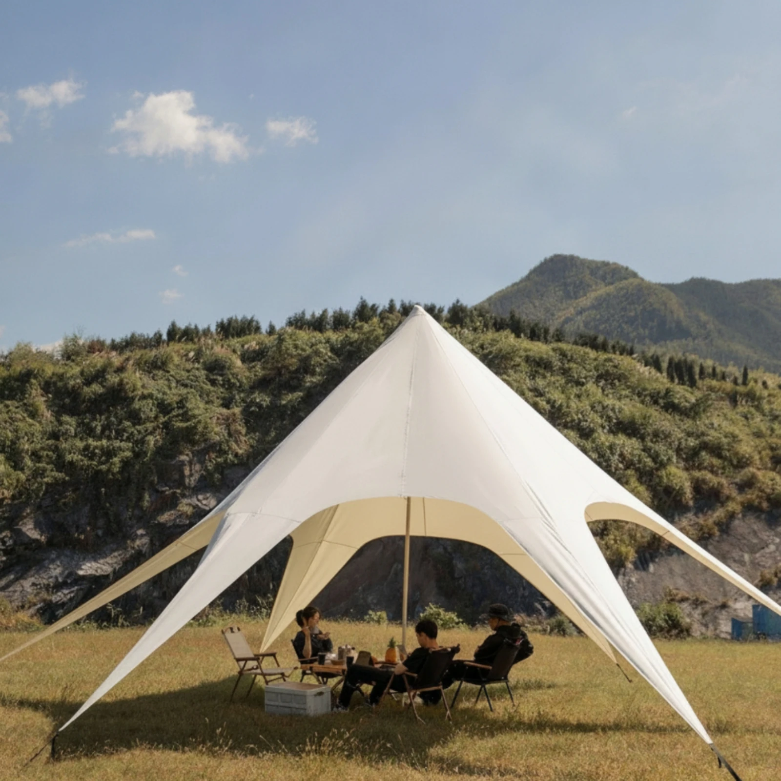 Canopy Tent with Carrying Bag Portable Canopy Tent Shelter Long-Lasting Compact for Campers, Beach, Outdoor Meals