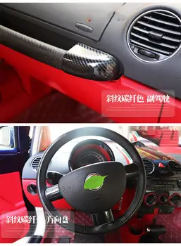 Doplňky do interiéru pro Volkswagen Beetle 2003-2011 Kryt středového ovládacího panelu ABS, obložení, tlačítko volantu, klika dveří. 6 nejlepší prodej Dveřní panely Volkswagenu Beetle - №5