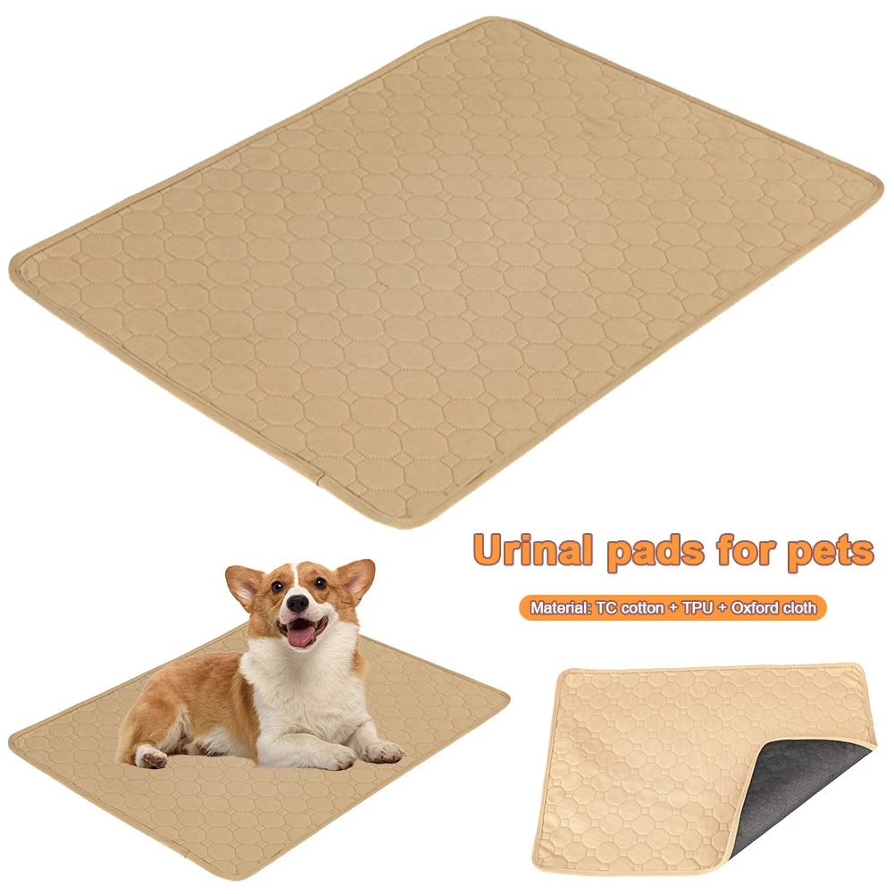 Dog Urine Pads Washable Puppy Training Pad Reusable Absorbent Puppy Cat Training Diaper Mat Highly Absorbent Diaper Pet Supplies