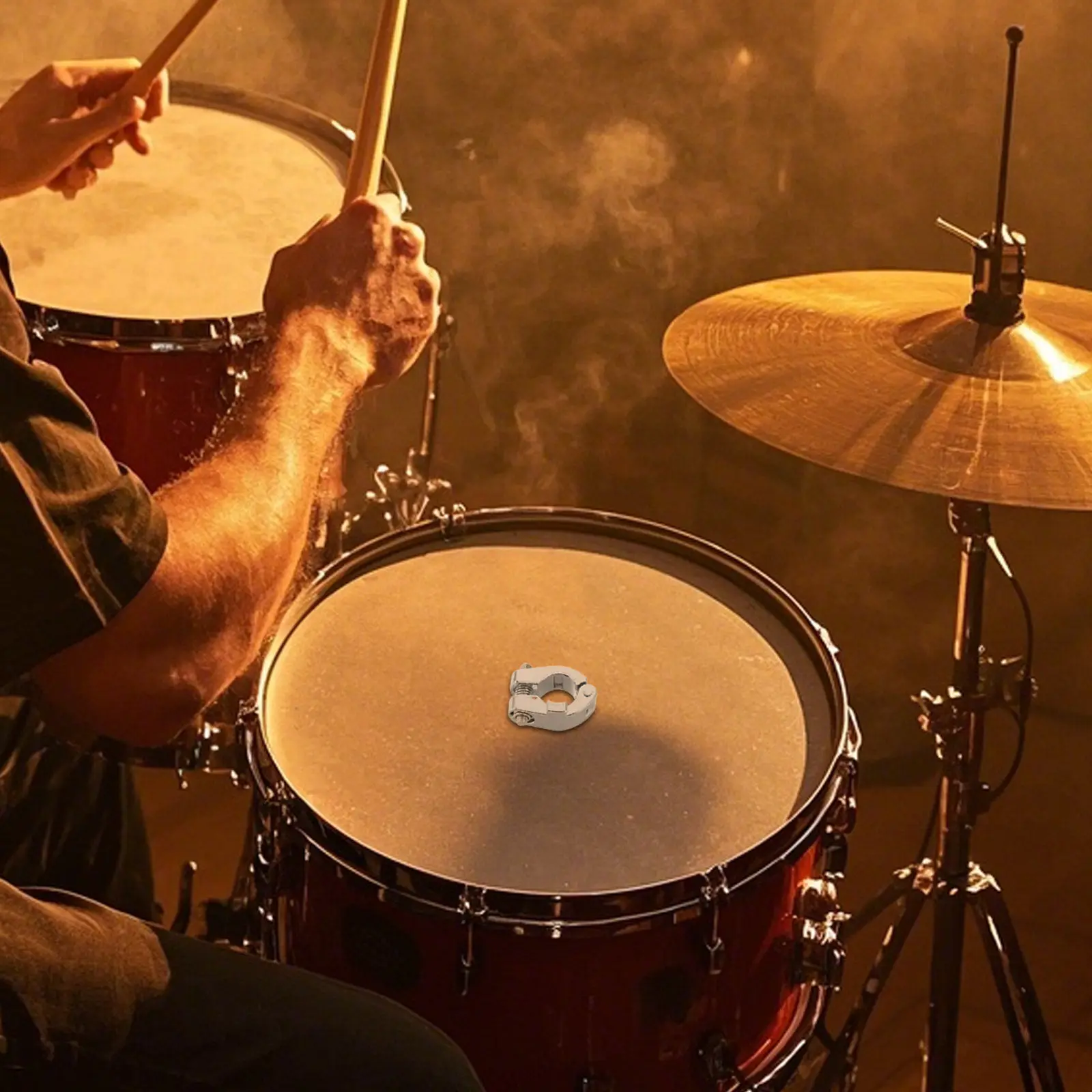 Drum Limit Clamp Metal Drum Rack Clamp Memory Lock Stand Position Lock Stable Multi-Layer Percussion Mounting Bracket