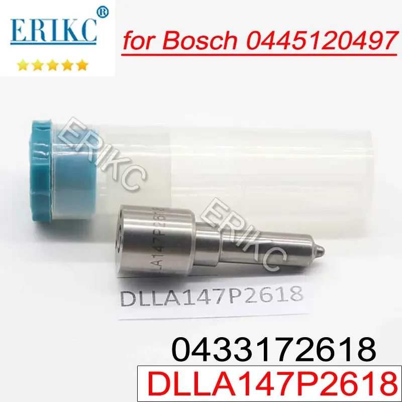 

DLLA147P2618 Diesel Injection Tip Atomizer 0433172618 Common Rail Injector Sprayer Nozzle DLLA 147 P 2618 For Bosch 0445120497