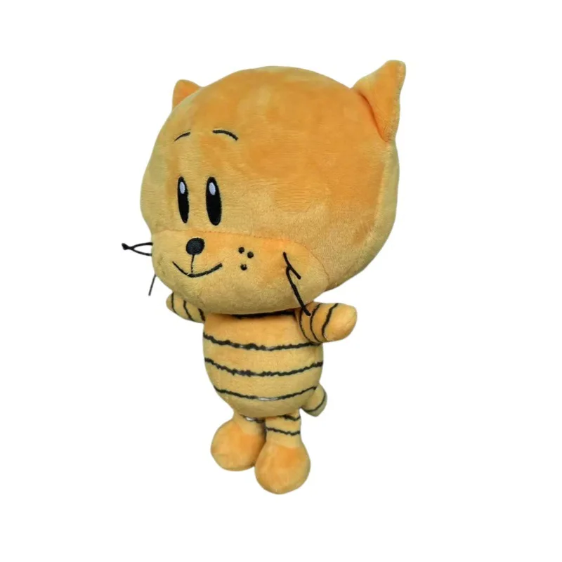 새로운 개 남자와 릴 피티 플러시 애니메이션 인형 피티 고양이 강아지 박제 동물 피규어 만화 플러시 베개 생일 선물 맞춤