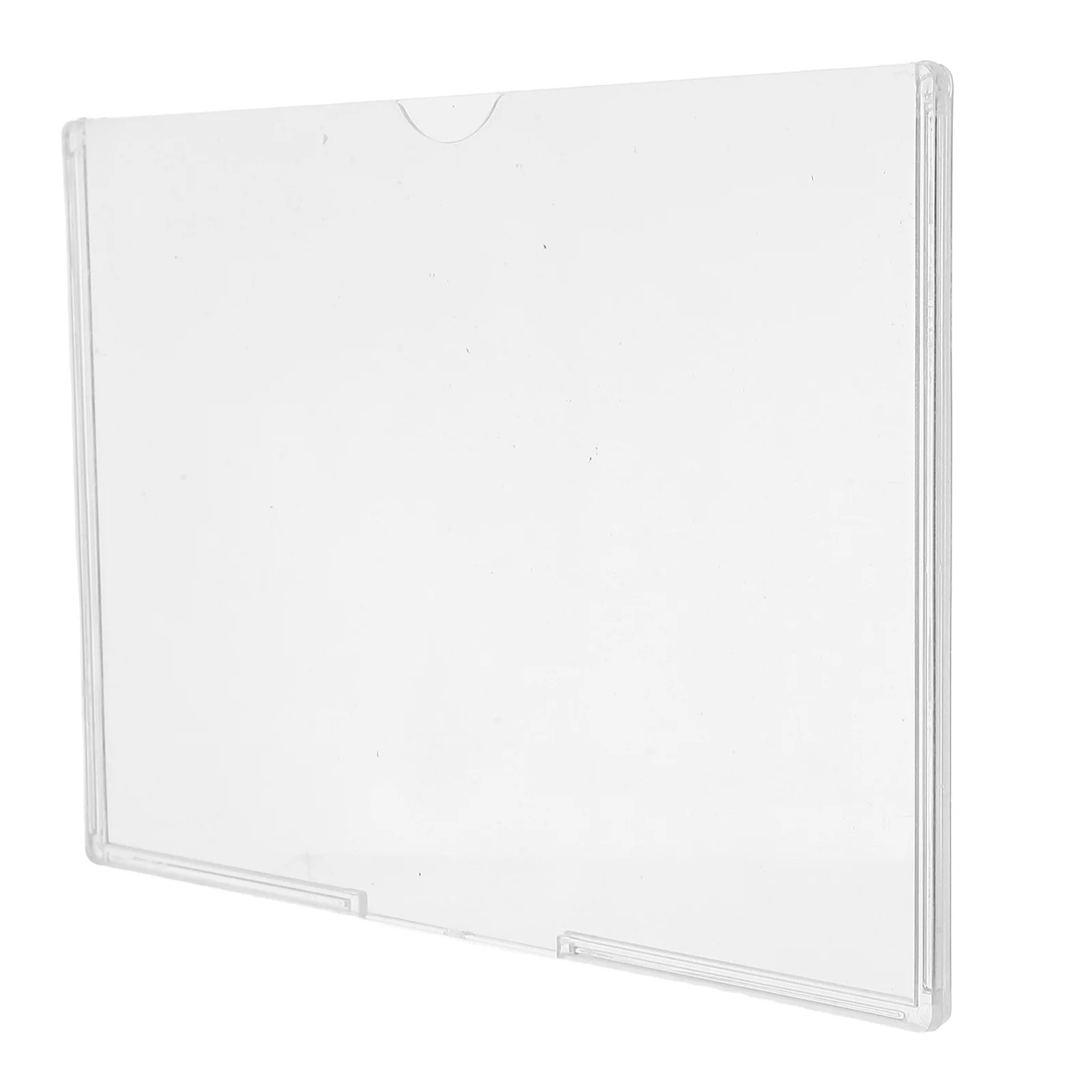 Protetor de certificado de nascimento 7,4 x 5,2 polegadas capa de folha de plástico transparente para suporte de documentos protetor de página rígida