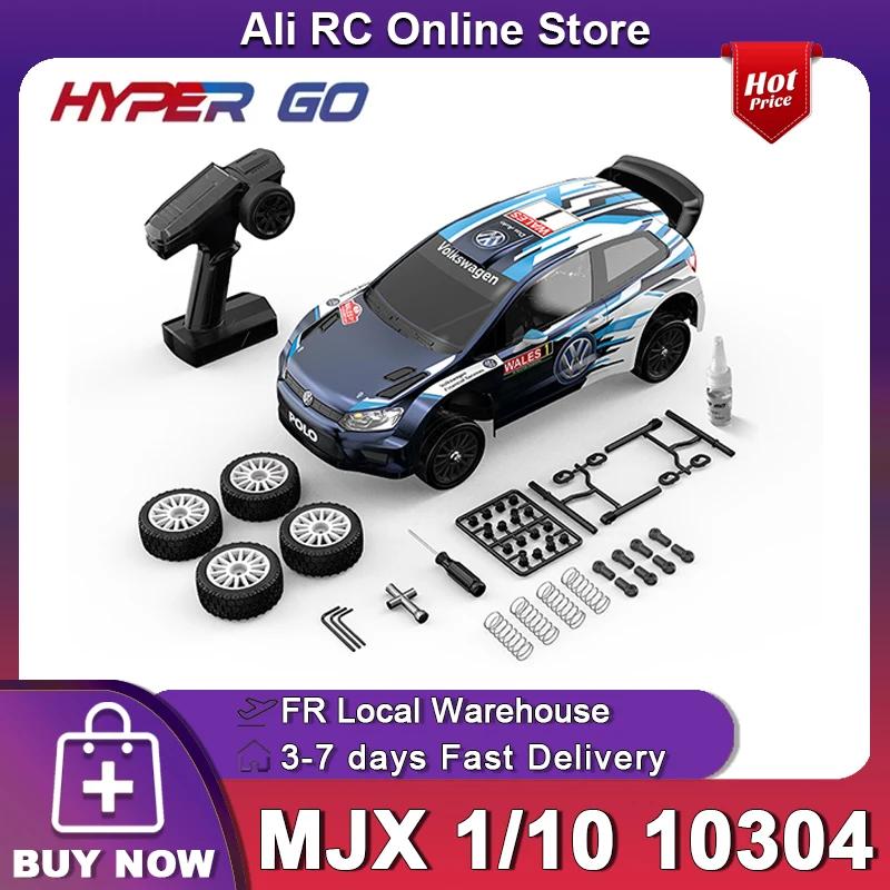 NUOVA Auto RC MJX 10304 in Scala 1/10, 80A 70km/h, Brushless ad Alta Velocità, Auto Telecomandata 2.4G, Giocattolo Telecomandato per Drift, Giocattolo Avanzato per Adulti e Bambini, Set Regalo