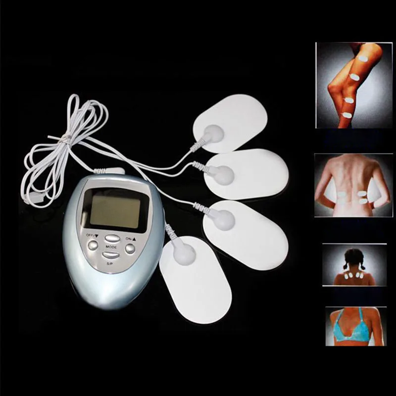 Estimulador muscular TENS, máquina masajeadora electrónica de pulso, acupuntura EMS, dispositivo de fisioterapia de baja frecuencia