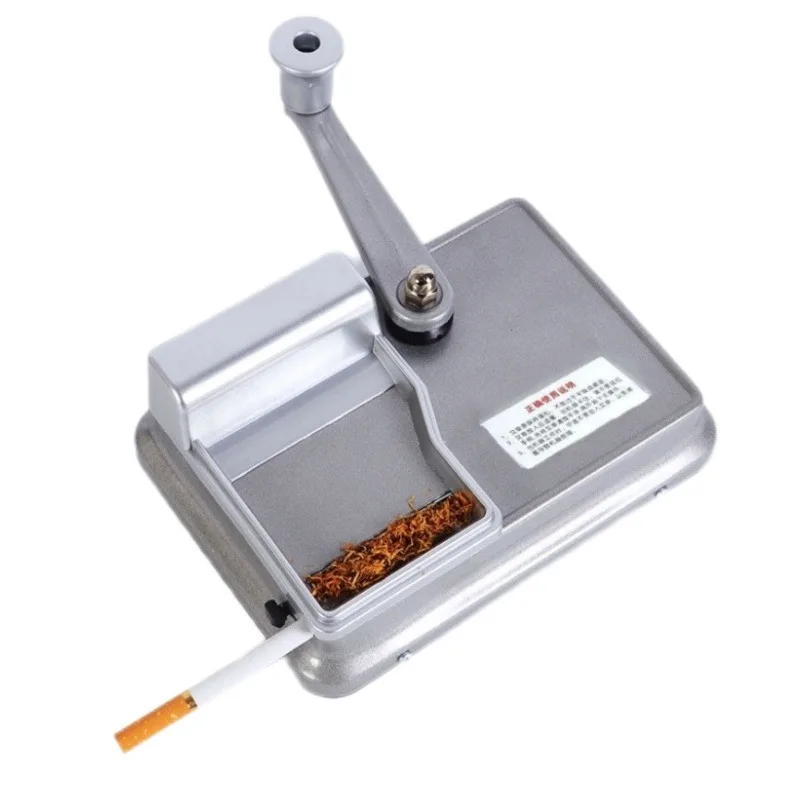 Push-pull Type Tobacco Filling Machine for 5.5/6.5/7.8mm Dual Track Cigarette Roller Wrapping Maker DIY Pipe Smoking Accessories