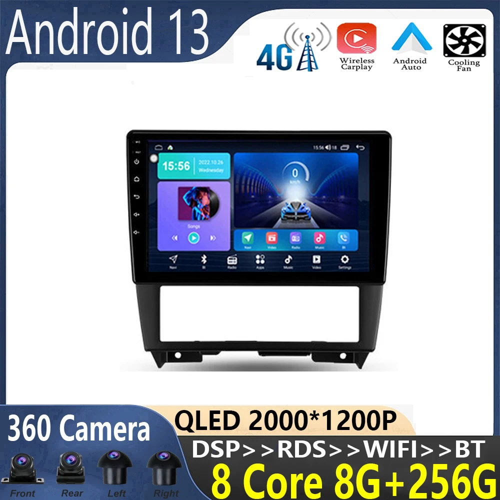 

9 inch Android 13 For Nissan Cefiro 2 A32 1994 - 2000 Car Radio Multimedia Video Player Navigation No 2din 2 Din DVD adapter