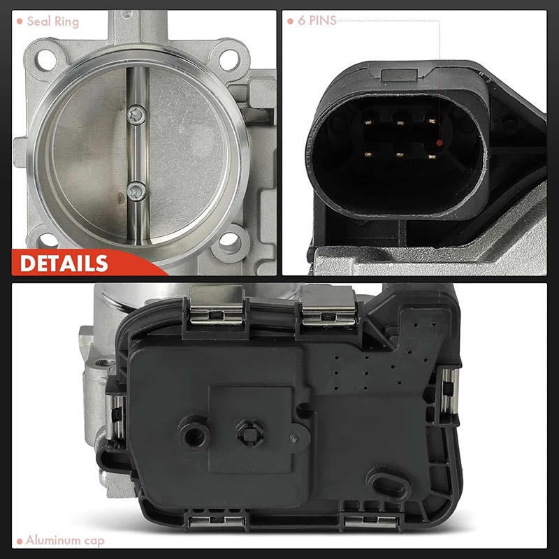 03C133062D 03C133062AA Throttle Valve Body Assembly For VW Passat Tiguan Touran Golf MK5/6 Beetle Ibiza Fabia 1.4 TSI Throttle