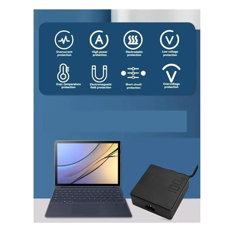 AY14 -100W USB C Laptop Power Adapter Type C Power PD Wall Fast Fort For Laptop