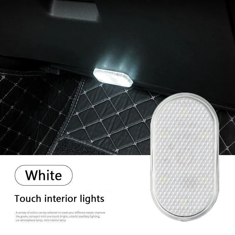 Kabellose LED-Leuchten für Autoinnenraum, Auto-LED-Innenbeleuchtung, USB-Aufladbare Automotive Neon-Akzentbeleuchtung – Detail 16