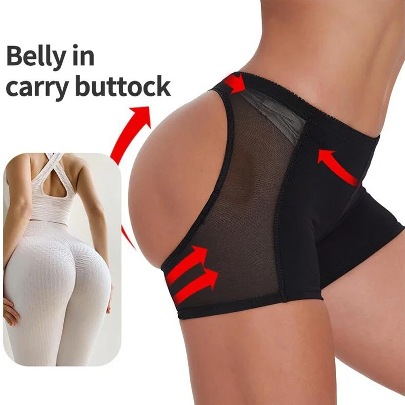 MISSMOLY Butt Lifter Shapewear Underwear Briefs Hips Lifting Shaping Panties Sexy Ass Push Up Panty Booty Bigger Butt Shaper