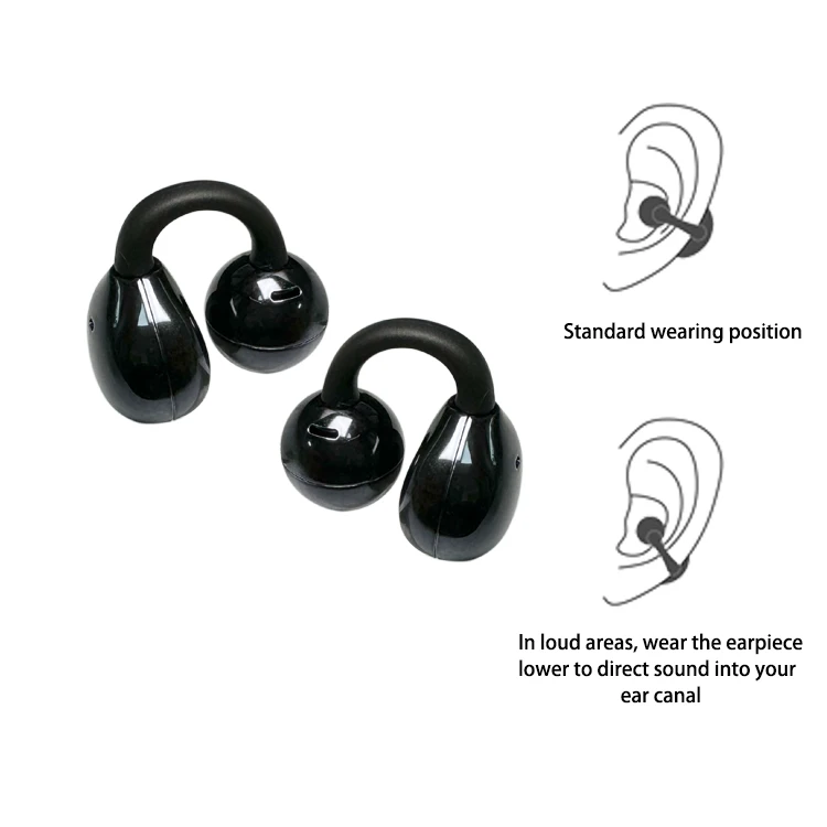 2026unique Factory Bluetooth PTT Earbuds Wireless Walkie Talkie Headphone Compatible With Android and IOS System for Music or Ph
