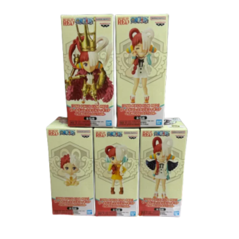 Genuine Bandai ONE PIECE FILM RED Theater Version WCF Uta Collection Anime Action Model Figure Gift for Toys Hobbies Children