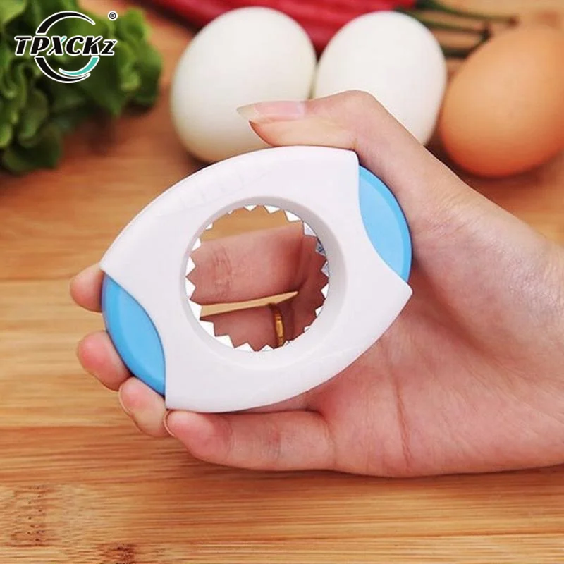 SL Kitchen Egg Breaker Eggshell Cutter Practical Egg Topper Cutter Shell Opener Boiled Egg For Home Kitchen Cooking