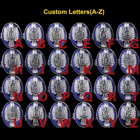 Vampire Diaries Damon Salvatore Blue Agate Ring 925 Sterling Silver Jewelry For Men Birthday Christmas Gifts Cosplay Accessory