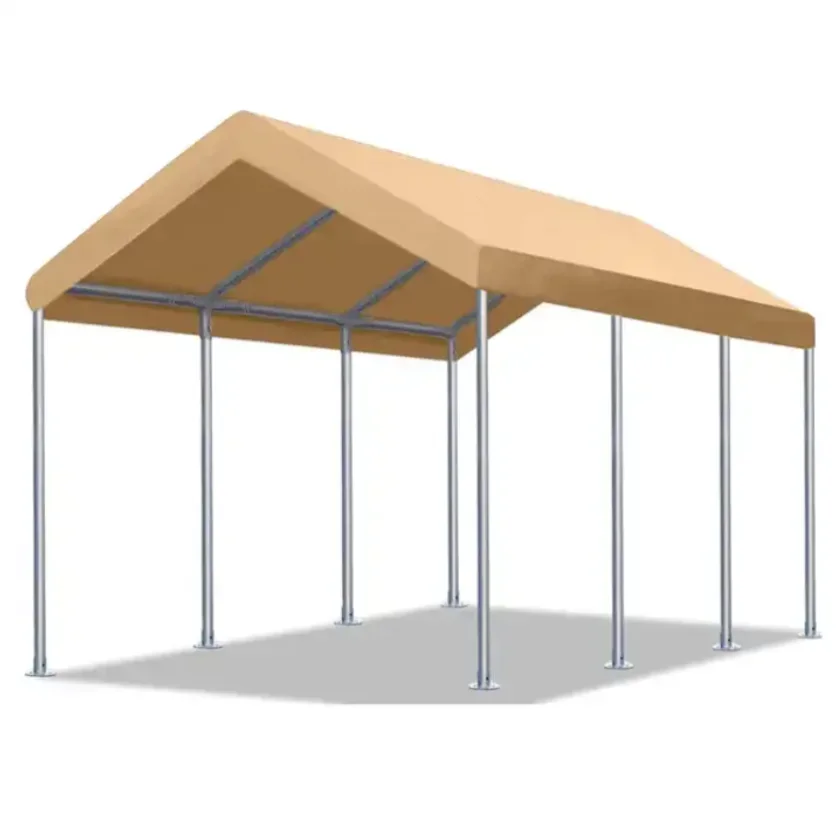 

202610x20ft Heavy Duty Canopy Portable Garage For Car Parking Tent Outdoor Camping Tent