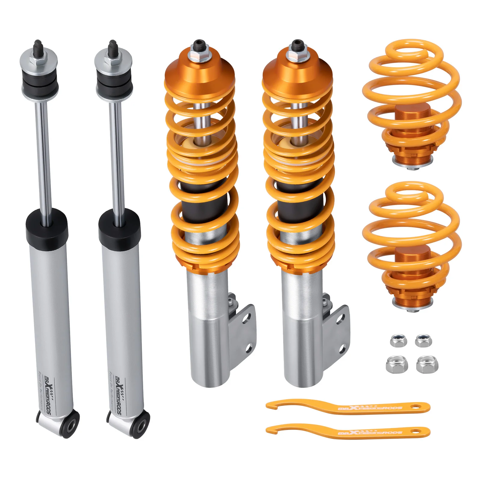 Adjustable Height Suspension Struts Shock Absorber MaXpeedingrods Coilover for RENAULT CLIO II 1998-2005