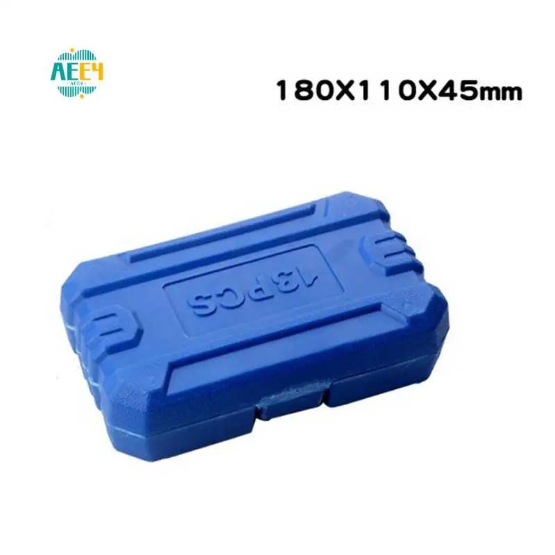 

AEE4-13 Pieces Of Broken Nut Extractor Kit Are Used To Remove Peeled, Freeze And Fillet Bolts, Nuts And Screws Easy Install