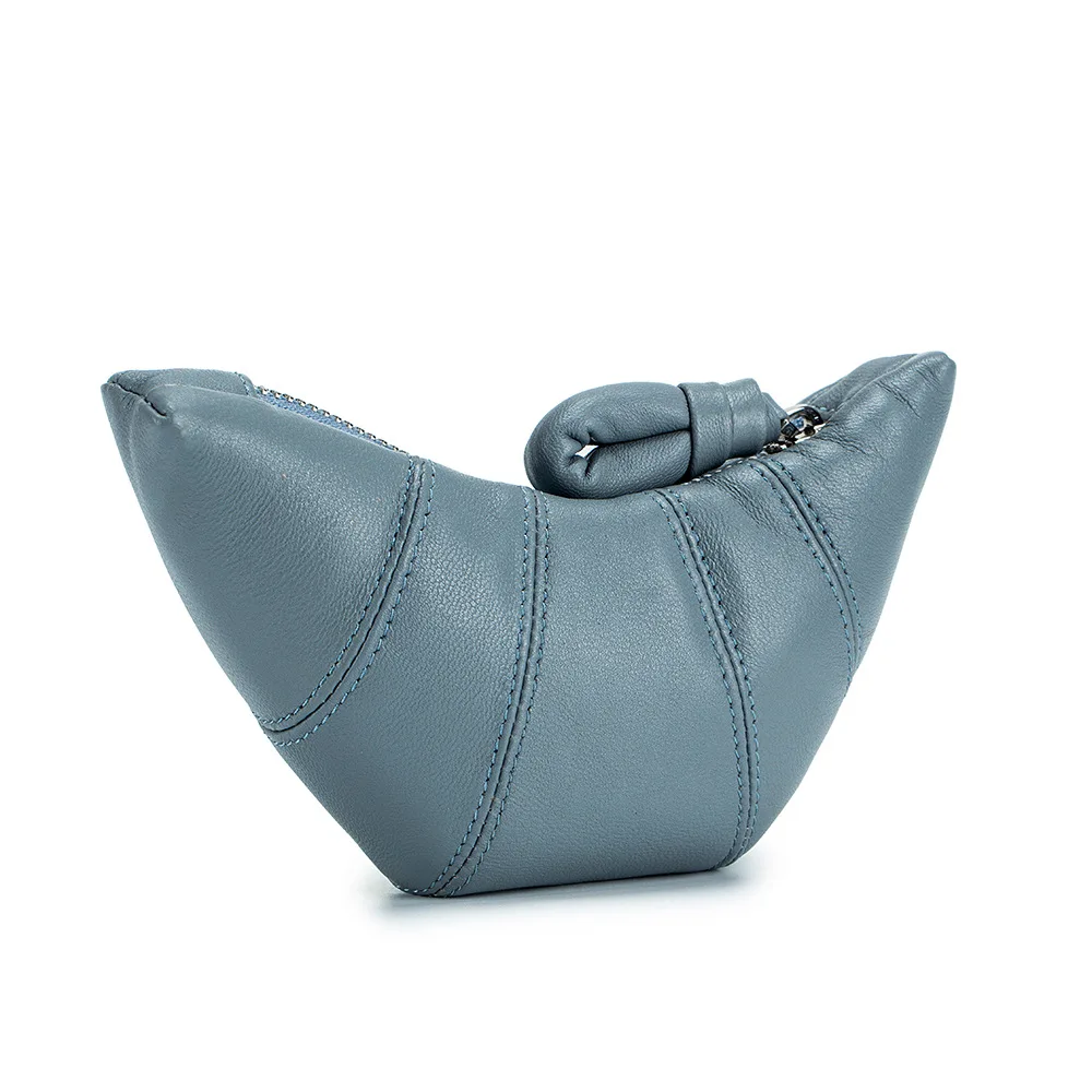 Dumpling Shape Summer Style New Portable Retro Clip Bag Coin Purse Vintage Change for Women Holder Pouch for Woman Mini Wallet