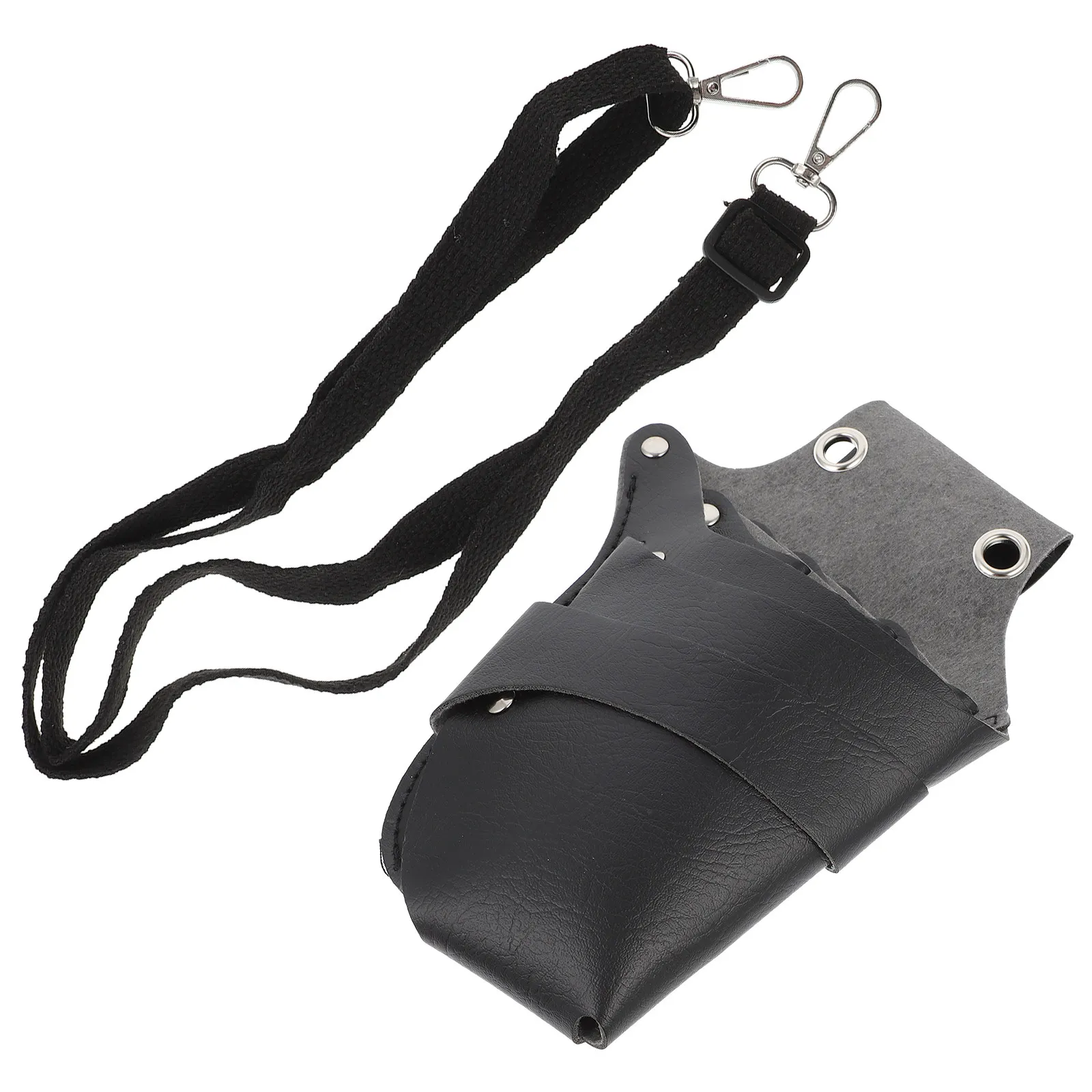 High-Durability Hair Stylist Bag Multi-Compartment Barber Tool Organizer Pouch for Hairdressing Scissors Storage Waist Holster