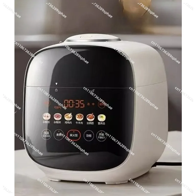 Electric pressure cooker household 2.5L small mini 0 coated stainless steel double bile multi-functional smart voltage cooker