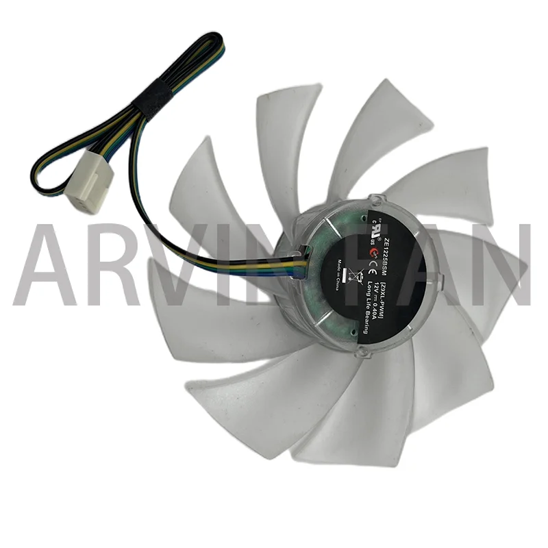 Soplador de radiador de ordenador, ventilador de refrigeración de 12v, 0,4 AMP, Z9XL-PWM, ZE1225BSM, para procesador de CPU