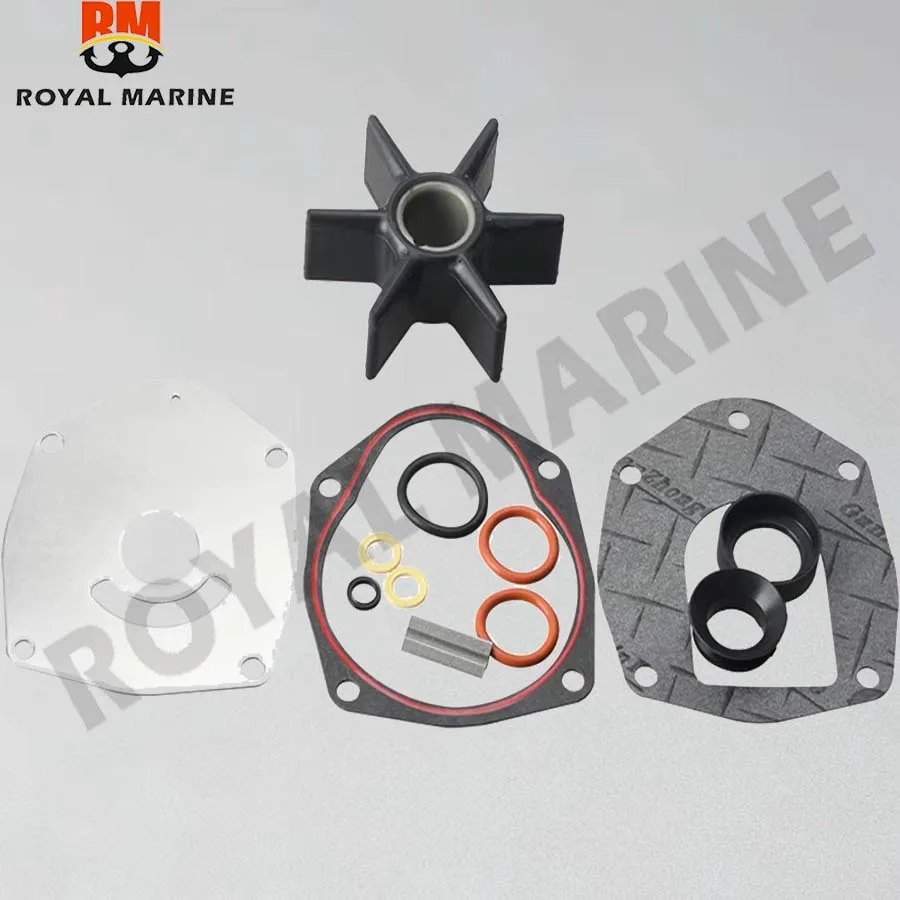 47-8M0100526 Water Pump Impeller Service Kit for Mercury Mariner 75 90 120HP Outboard 47-8M0100526 8M0100527 47-43026Q06