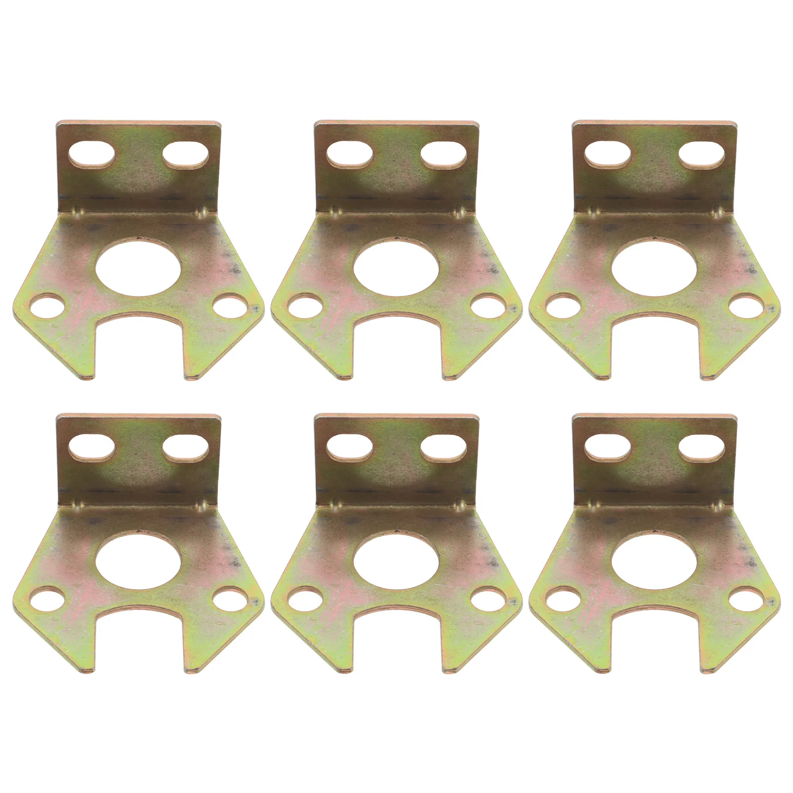 

6pcs Disconnect Switch Bracket Compact Heavy Duty Mount For Truck Rv Atv Car Boat Vehicle Power Shut Off Isolator