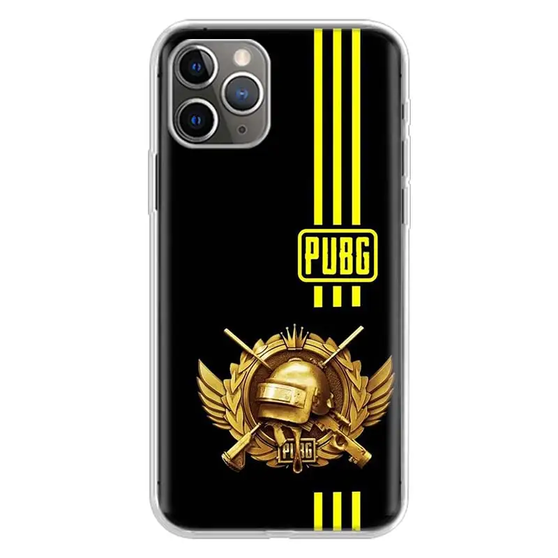 PUBG Winner Chicken Dinner For iPhone 16 15 14 13 12 11 Pro Max Phone Case X XS XR 7 Plus Print 8 SE Apple Fundas Cover Coque 11