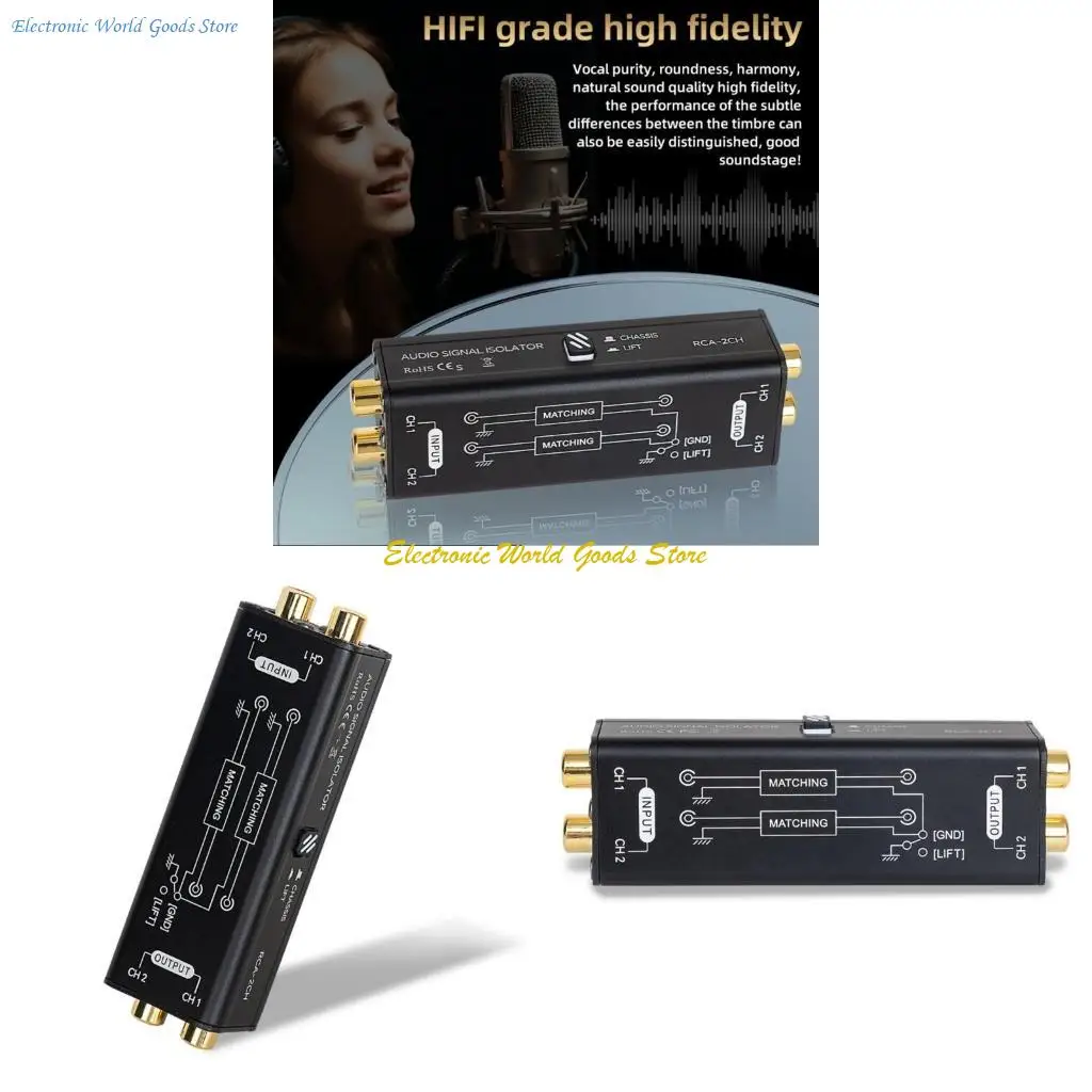 

A3PD Music Isolator Sound Interferences Filter for Home Music Systems