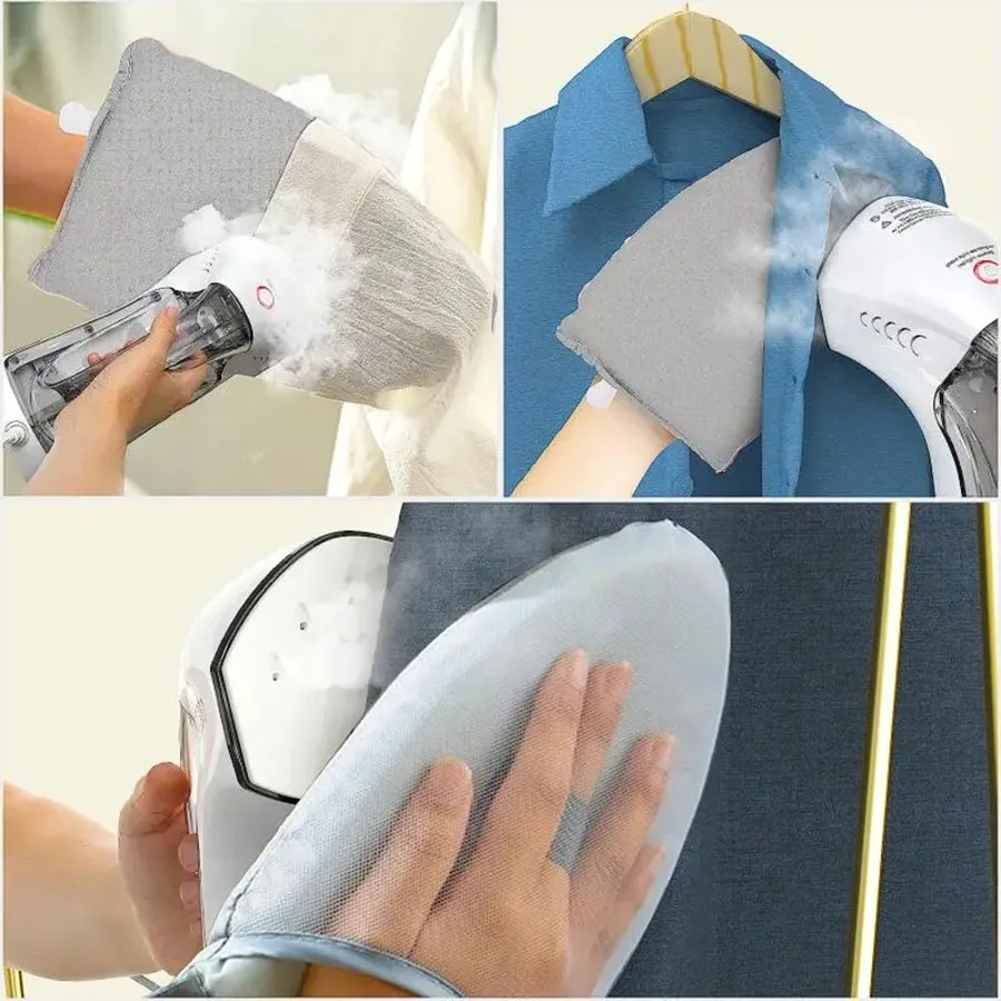 Handheld Ironing Heat Resistant Glove Mini Anti-scald Iron Pad Cover Gloves Stain Garment Steamer Accessories for Clothes