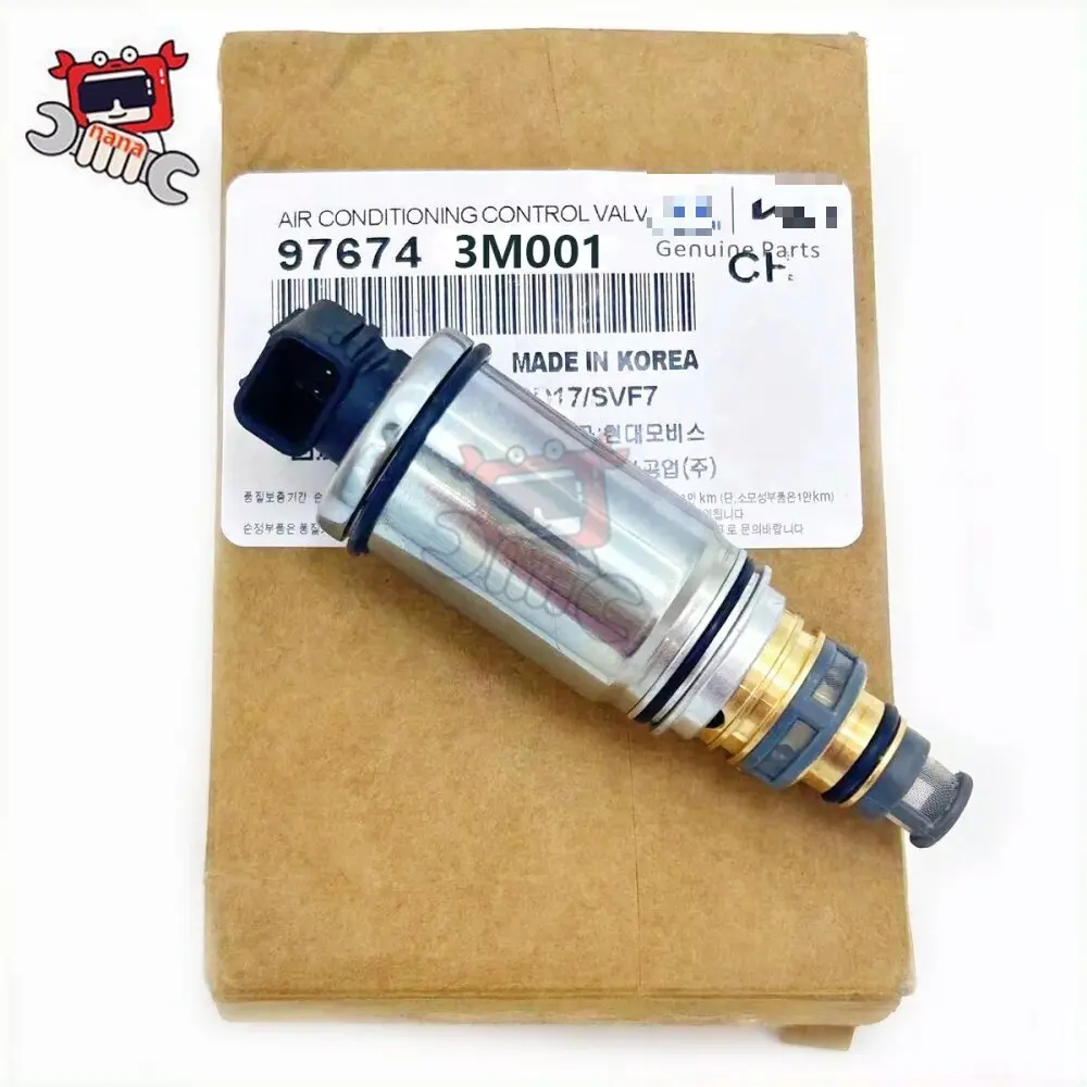 

Компрессор переменного тока с регулирующим клапаном DL-54 976743M001 97674-3M001 97674 3M001 для HYUNDAI SANTA FE Kia Sorento K7 Cadenza Rio Forte Soul