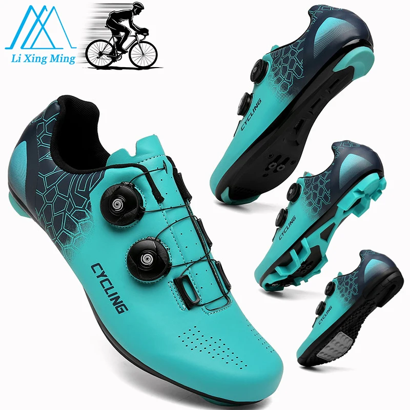 Speed Road Bike Shoes Men Women Pink T22 High-quality Self-Locking Cleats Cycling Sneakers Trail Racing Flat Mtb Bicycle Shoes