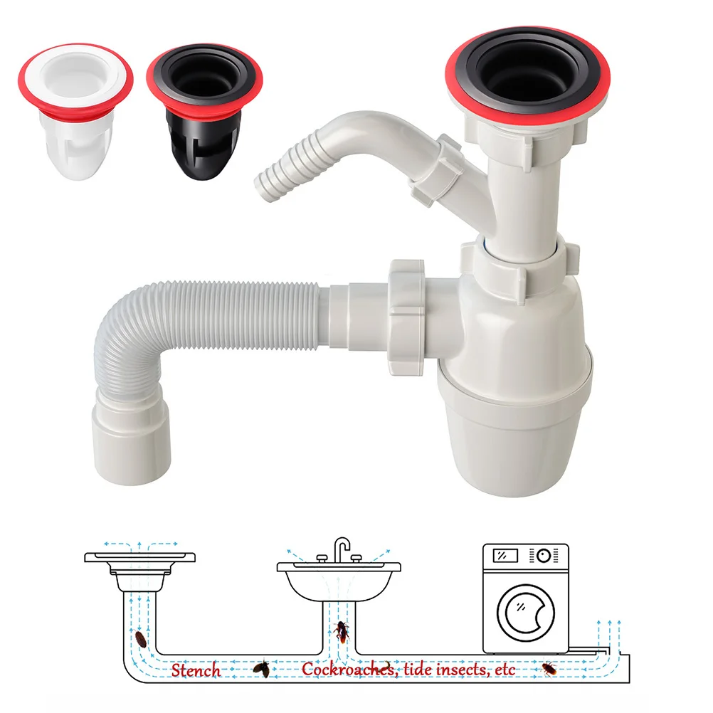 

4 Pcs Floor Drain Core Deodorizer Plug Sewer Trap Pipe Shower Stopper Filter Bathroom Prevents Anti-backflow