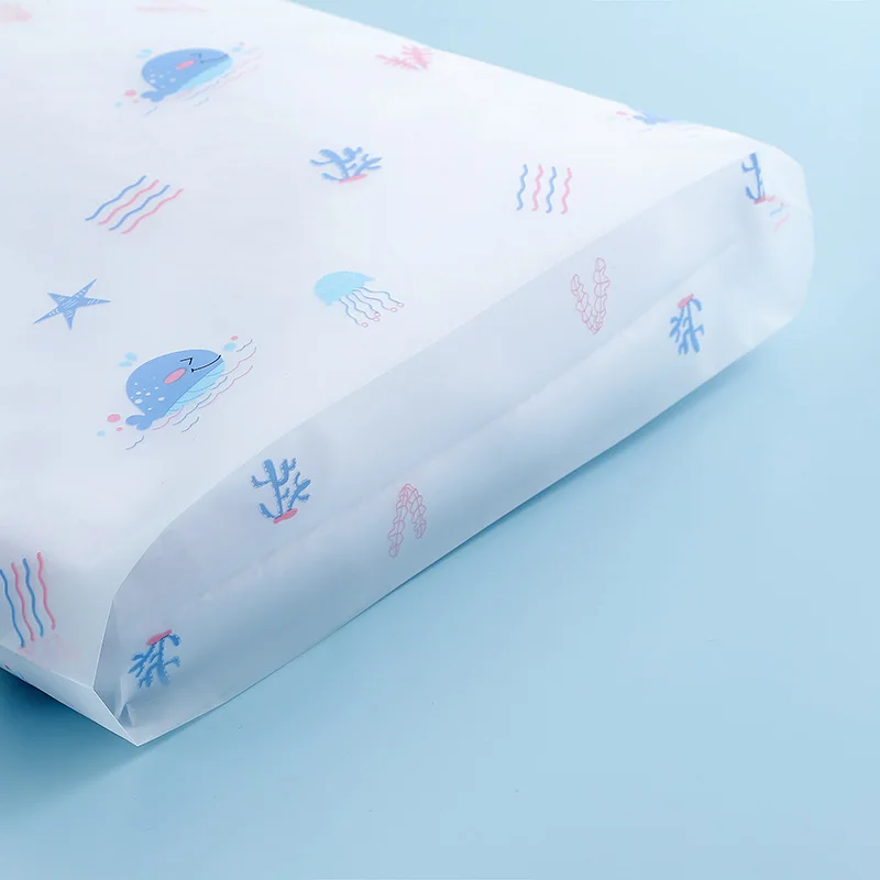 Cartoon Printing Zip-lock Beach Bag PVC Swimming Storage Bag Sports Travel Clothes Underwear Shoes Cosmetic Waterproof Organizer