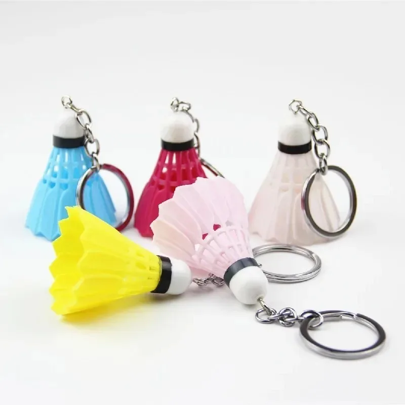 2026 New Simulation Mini Badminton Keychain Pendant