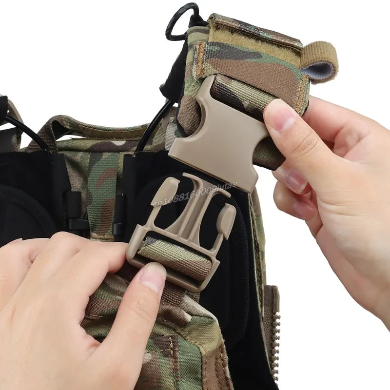 CPC سترة التكتيكية الكرز لوحة الناقل درع للجسم مول الإفراج السريع Cummerbund القتالية واقية معدات الصيد الادسنس #5