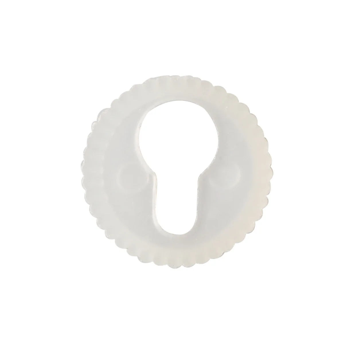 20Pcs Transparent 20mm Keyhole Hangers Plastic Replacement Accessories Suitable for Picture Photo Mirror Frame Canvas Art Frame