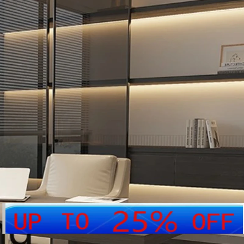 

LMM minimalist study desk modern minimalist home living room large long table writing desk