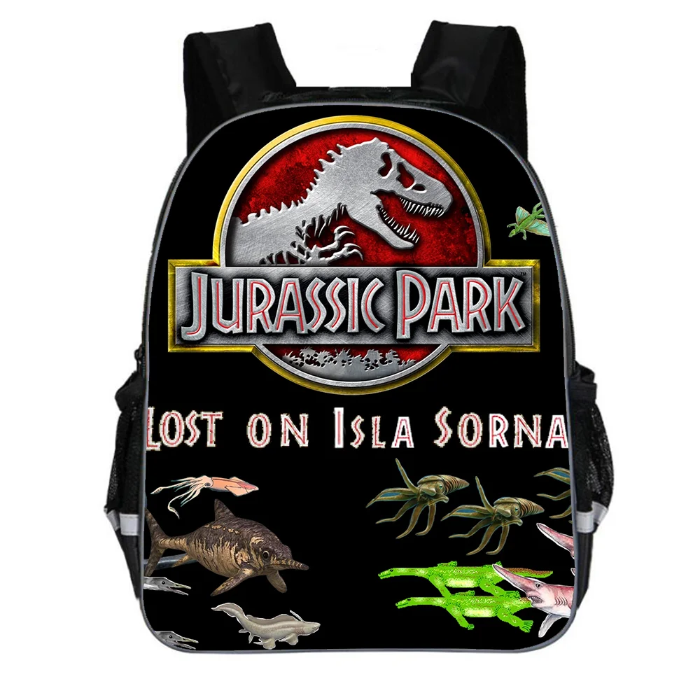 Jurassic Park School Bags Primary Jurassic World children school bags girls boys baby book bag 11-16inch mochila