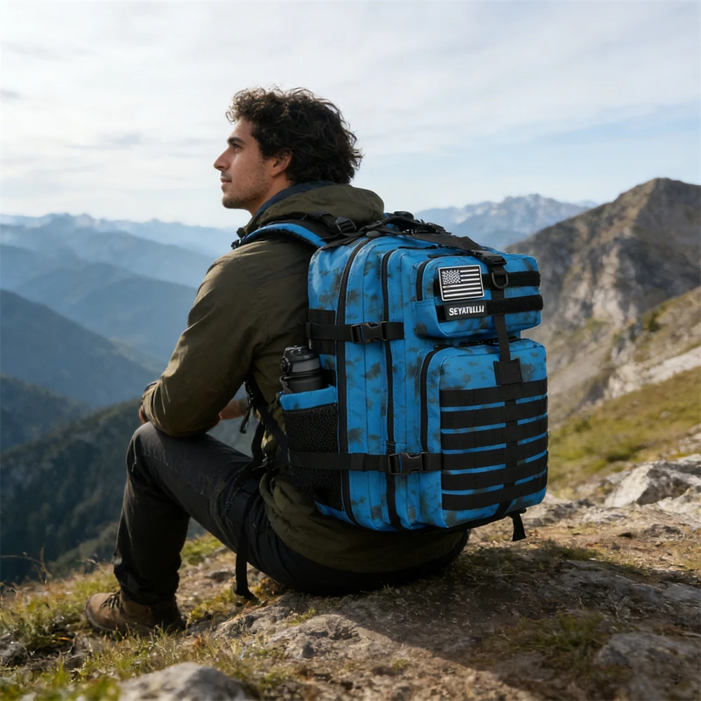 45L Tactical Backpack 3P Bag 3 - Hunting Outdoor Day recension och pris