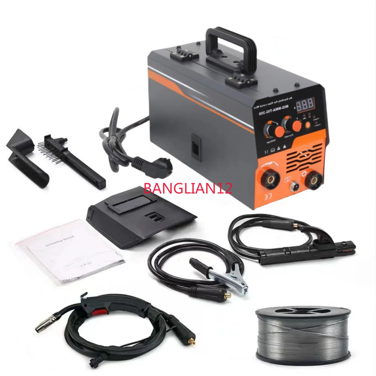 

MIG-350 3-in-1 AC 20-350A 220V|110V Welding Machine | MIG MMA TIG Gasless Flux Core Welder