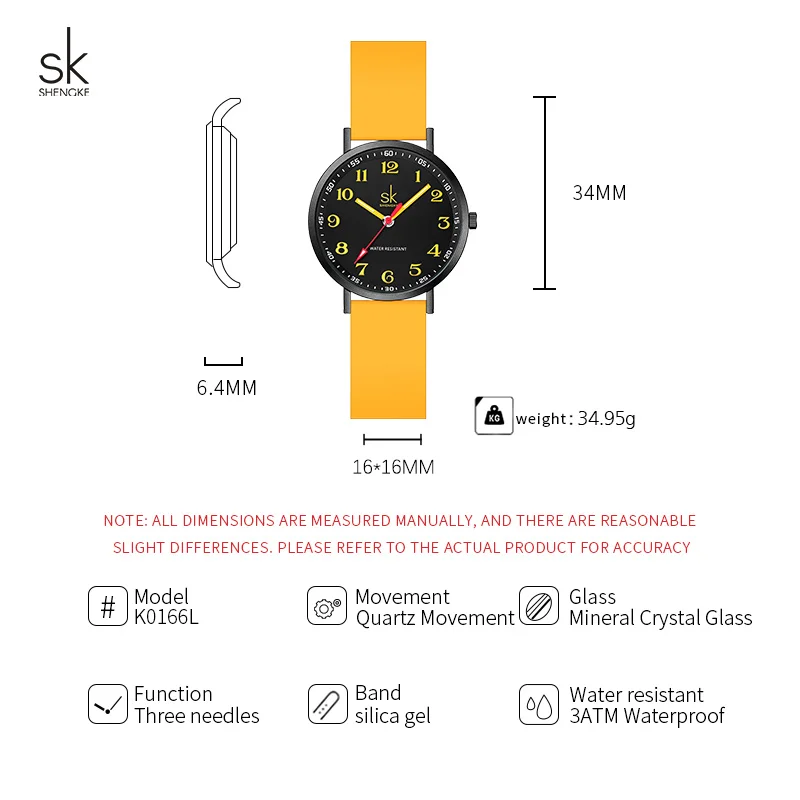 SHENGKE Women Fashion Silicone Strap Watches New Clock For Woman SK Quartz Wristwatches Original Ladies Watch Relogio Feminino